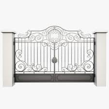 Despecher 3d Models For Download Turbosquid Wrought Iron Gate Iron Gate Design Iron Gate