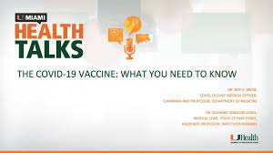 Umiami Health Talks University Of Miami Health System