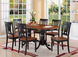 Black Amp Cherry Dining Sets Design Ideas Oval Table Dining Black Dining Room Dining Table With Bench