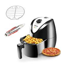 Black Electric Air Fryer In 2020 Electric Air Fryer Air Fryer Healthy Cooking Tongs