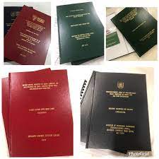 Our hardcover binding service comes. Thesis Binding Book Binding Laser Printing Shopee Malaysia