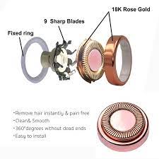 Maybe you would like to learn more about one of these? Amazon Com Facial Hair Remover Replacement Heads Generation 1 Single Halo 18k Gold Plated Rose Gold 4 Count Not Fit Generation 2 Double Halo Beauty