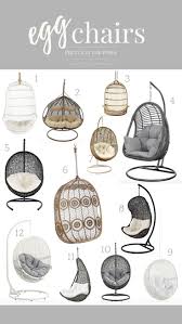 Best Egg Chairs On The Internet Pretty In The Pines North Carolina Lifestyle And Fashion Blog Hanging Egg Chair Cute Room Decor Egg Chair