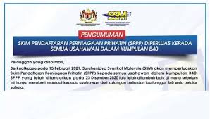 Ipoh malaysia terletak di 6850.94 km barat laut dari mekah. Sppp Pendaftaran Ssm Percuma Untuk Semua Pelajar Usahawan B40