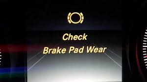Mercedes C300 W205 Brake Pad Wear Light Mercedes C300 Brake Pads C300
