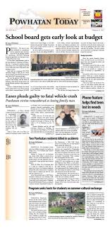 'the first day i tried it on, i was in the tribeca grand and i walked through the lobby. 02 22 2017 By Powhatan Today Issuu