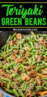 Use Coconut Aminos And Add Chicken Green Bean Recipes Bean Recipes Recipes