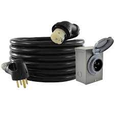 Keep your necessities connected to your chosen power source with generator power cords. Conntek Gib1450 Nema 14 50p To Cs6364 Cord 50 Amp Inlet Box Sets