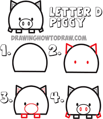 Drawing cartoon animal for beginners: Huge Guide To Drawing Cartoon Animals From The Uppercase Letter D Drawing Tutorial For Kids How To Draw Step By Step Drawing Tutorials Cartoon Drawings Drawing Tutorial Drawing Tutorials For Kids