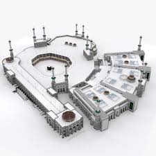3d Model Masjid Al Haram Masjid Al Haram Masjid Haram