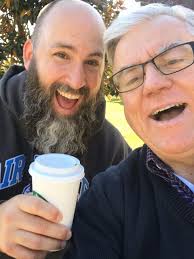 Happy Father's Day to all the great Dads and especially these two. So  grateful to have them in my life and love them both to bits. We're sending  that love to each