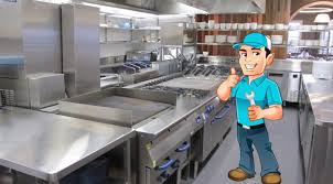 If just one piece of equipment acts up, it could hinder your restaurant and staff's ability to produce quality food. View Commercial Kitchen Equipment Repair Background