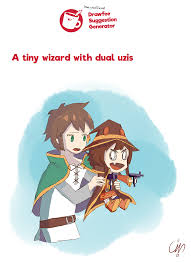 Oc Fanart Used The Drawfee Generator And Found The Perfect Prompt Konosuba Anime Either they've written too much and can't think of anything else to write about or they just don't even know.