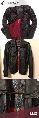 Men S Superdry Brad Leather Jacket Black Leather Jacket Black Leather Jacket Jackets