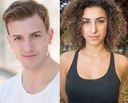 Lisa Finegold and Tanner Ray Wilson