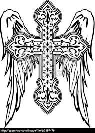 Discover (and save!) your own pins on pinterest Cross With Wings Coloring Pages Cross With Wings Coloring Pages Wings Illustration