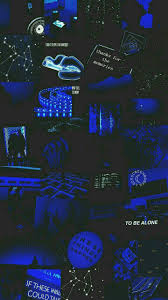 Blue aesthetic wallpapers for free download. Blue Aesthetic Collage Wallpapers Wallpaper Cave