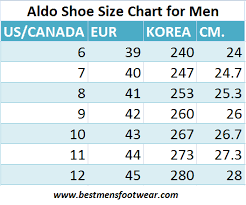 comprehensive aldo shoe size chart for men best mens footwear