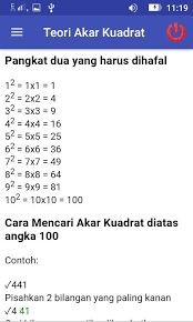 Untuk bisa menemukan hasil dari akar pangkat tiga dari suatu bilangan bulat maka bisa dikerjakan menggunakan menghitung langsung atau memakai kalkulator. Kalkulator Akar Kuadrat Akar Pangkat Tiga For Android Apk Download