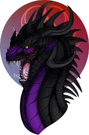 Black And Purple Dragon Art 403 Forbidden Dragon Artwork Dragon Pictures Dragon Art