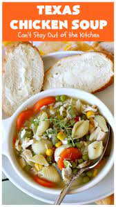 Texas Chicken Soup Recipe Chicken Soup Chicken Soup Recipes Easy Soup Recipes