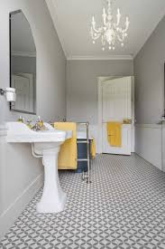 Vie Rotation Silver Geometric Floor Vinyl Flooring Bathroom Flooring