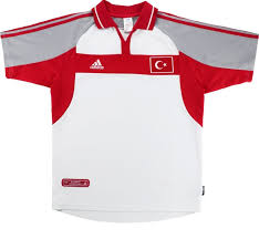 Turkey kit history, from 1923 to present. Turkey 2000 Auswarts Trikot