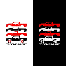 Decorate your laptops, water bottles, helmets, and cars. Toyota Tacoma T Shirt Design Logo Design Contest 99designs