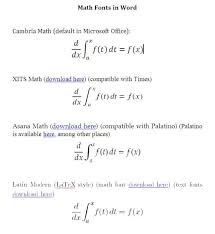 Jobs creative bloq is supported by its audienc. Math Fonts In Microsoft Office Random Walks