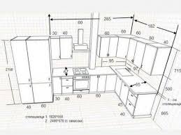 standard kitchen dimensions and layout
