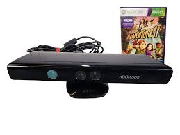 Microsoft Xbox 360 Kinect Connect Black Sensor Bar Model 1414 & Kinect  Adventure