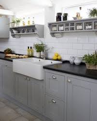 White kitchens began as a trend and are still at the top of home decorating wishlists after several years. 12 Grey Cupboards Ideas Grey Cupboards Kitchen Inspirations Interior