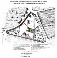 Phoenix Garden Shown Within Leper Hospital Garden Show Research Images Old London