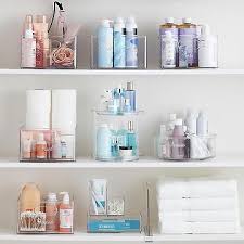 I have to admit, i didn't believe in this product but it turned out. Bathroom Storage Bath Organization Bathroom Organizer Ideas The Container Store