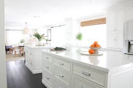 From popular counter materials like marble, granite, quartz, and wood; White Kitchen With Dark Wood Floors Would We Do It Again