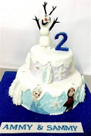 It is very easy to decorate name on this birthday. Buy Online Birthday Frozen Theme Cake Giftzbag