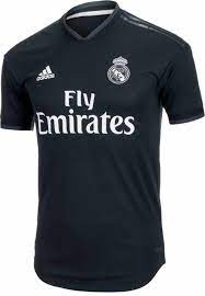 The real madrid squad that won the 2018 champions league have hand signed this stunning jersey. Adidas Real Madrid Away Authentic Jersey 2018 19 Soccerpro Real Madrid Madrid Shirts