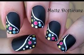 Black And Purple Butterfly Nails Black Matte Nails Colorful White Dotticure Nail Art Dot Nail Art Nail Art Hacks Trendy Nail Art