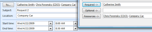 How to send email to all meeting attendees in outlook? To Cc Or Bcc A Meeting Request