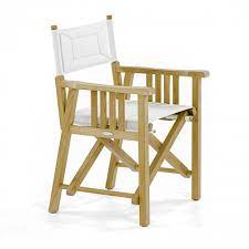 I absolutely love teak furniture because it's a hardwood that lasts for years to come. Barbuda Folding Teak Director Chair Westminster Teak