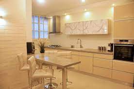 מטבח פורמייקה שמנת קרם יגל מטבחים kitchen design modern kitchen lighted bathroom mirror