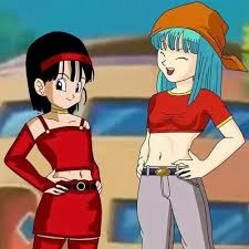 Pan E Bra Colocando A Roupa Uma Da Outra Dragon Ball Dragon Ball Gt Dragon Ball Super