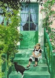 Linnea Mit Katze Illustrator Illustration Illustrations Poster