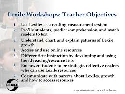 Ppt The Lexile Framework For Reading Powerpoint