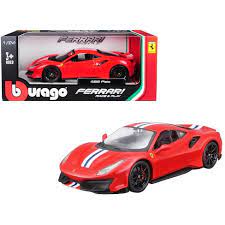 We did not find results for: Ferrari 488 Pista Red With White And Blue Stripes 1 24 Diecast Model Car By Bburago Target
