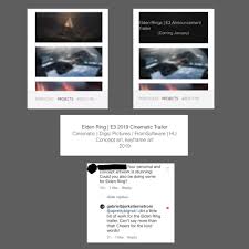 Elden ring trailer leak (34 s with audio) trailers & videos. Gabriel Bjork Stiernstrom Worked On The Elden Ring Trailer As A Keyframe Artist A Concept Artist Expanded In The Comments Eldenring