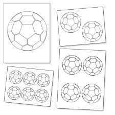 Check spelling or type a new query. Printable Soccer Ball Template Printable Treats Com