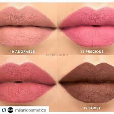 Mulpix Deze Prachtige Milani Cosmetics Amore Matte Lip Cremes Zijn Weer Allemaal Op Voorraad 10 50 Www Beauty88 Nl Mi Lipstick Milani Amore Matte Lip Creme