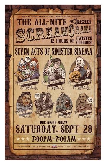 Be one of the first to unmask a new face behind the horror and take home a  collectible print when you get tickets to see SCREAM 7 at our Opening Night  Event
