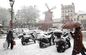 Париж зимой: фото заснеженной французской столицы | Вояжист
